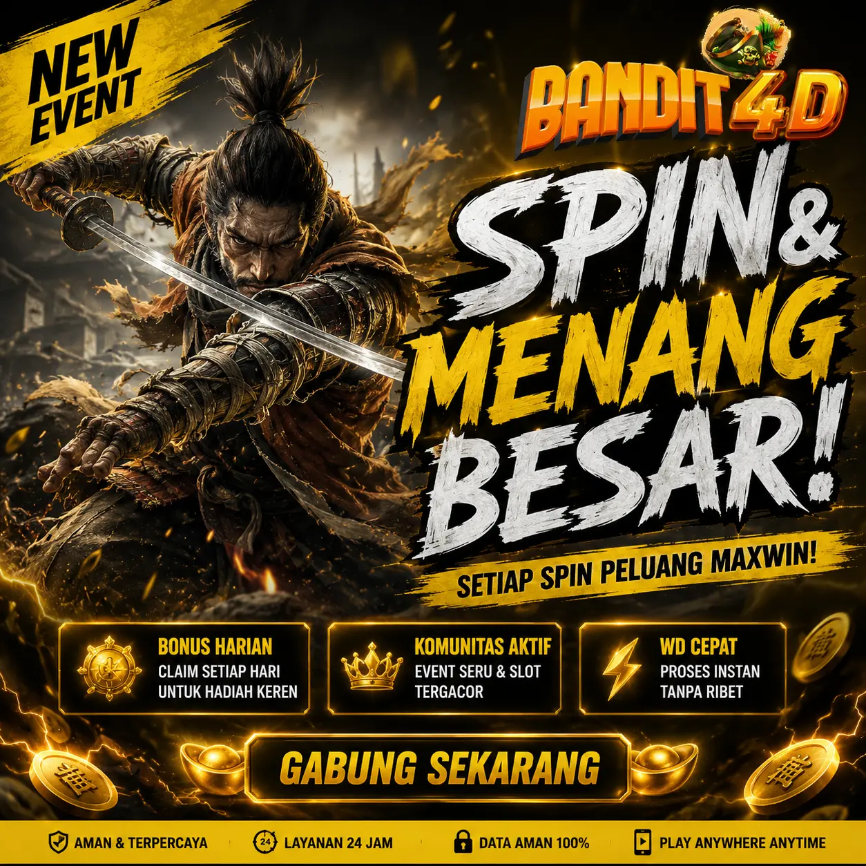Galeri foto BANDIT4D - Platform Agen Toto Togel Terlengkap Di Asia & Tergacor Di Indonesia di Jakarta